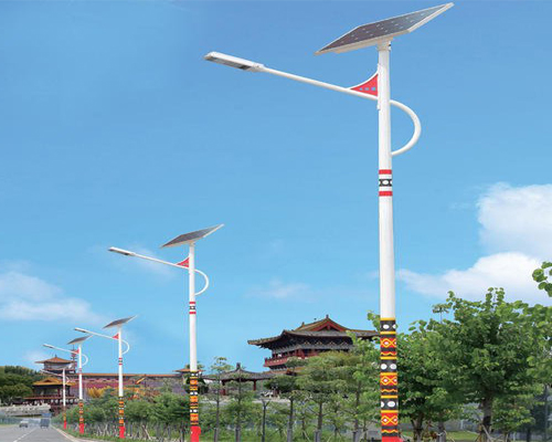 循化民族特色路灯