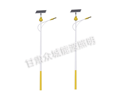 梨形元素循化太阳能路灯 梨形元素循化太阳能路灯